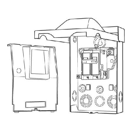 Eaton 60A Air Cond Disconnect DPB222RP
